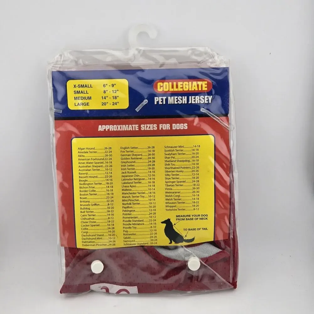 Alabama Crimson Tide Mesh Dog Jersey Bama #31 Size Small SM Pets First New